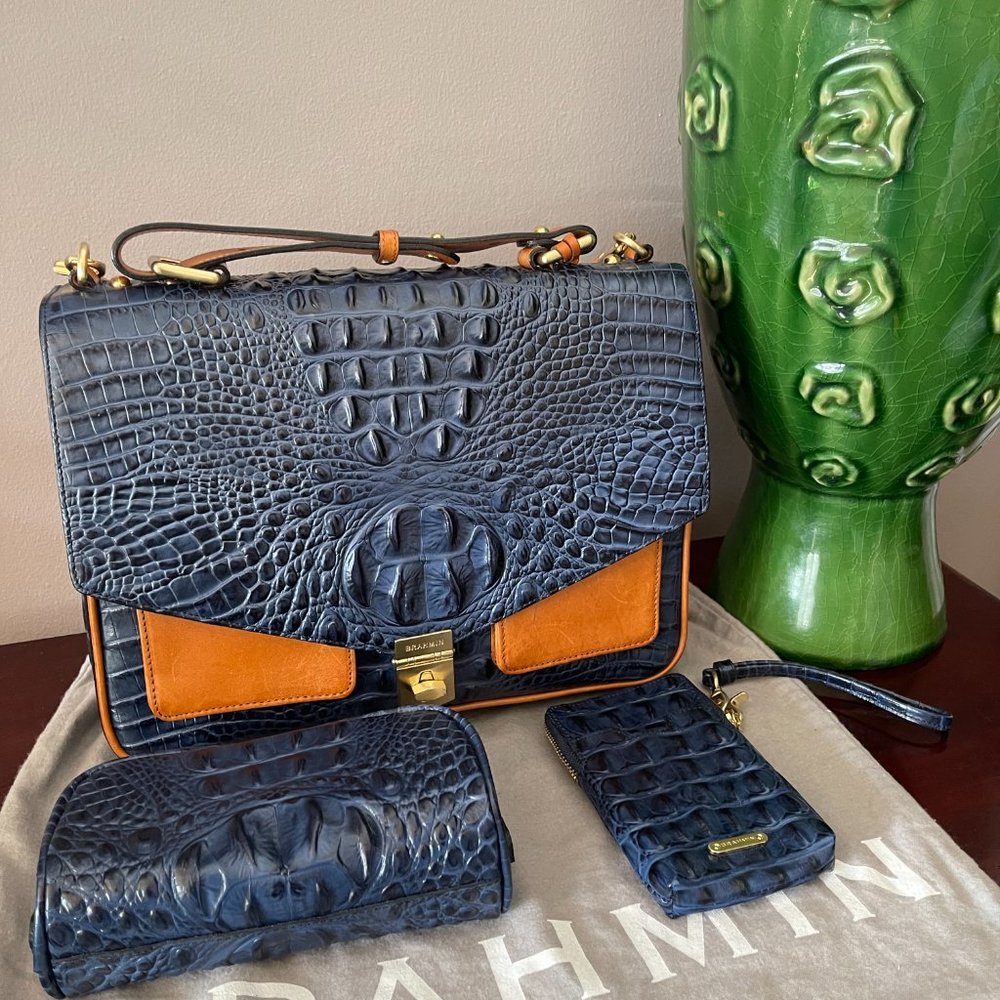 Brahmin Bundle NWT Cosmetics Bag has sold